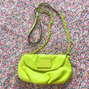Marc by Marc Jacobs Neon Yellow Crossbody Purse